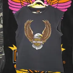 80s Harley-Davidson イーグルプリント ノースリーブ 90s 80s Harley-Davidson イーグルプリント ノースリーブ 90s - メルカリ
