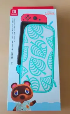 新品未使用Nintendo Switch キャリングケース たぬきアロハ柄