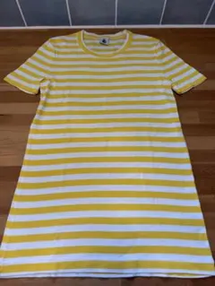 プチバトー　Tシャツワンピース　110cmのサムネイル