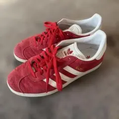 adidas Gazelle スニーカー レッド US 5.5