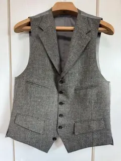 【表側極美品】BEAMS PLUS ハリスツイード ベスト グレー S 表側極美品◇破格】BEAMS PLUS ハリスツイード ベスト グレー S - メルカリ