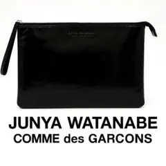 コムデギャルソンJUNYA WATANABE ジュンヤワタナベクラッチバッグ 黒 JUNYA WATANABE COMME des GARCONS ジュンヤワタナベ
