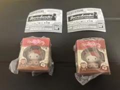 ガチャガチャ　サンリオミニチュアパッケージコレクションハローキティー2つセット