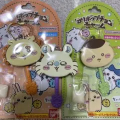 ちいかわ　ロリポップチョコチャーム　くりまんじゅう　モモンガ　シーサー