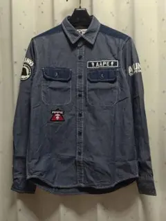 AAPE BY A BATHING APE デニムシャのサムネイル