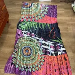 Desigual フレアマンダラ柄 マルチカラーストールのサムネイル