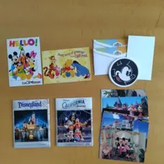 アメリカ ディズニーリゾート カリフォルニア ポストカード ホテルグッズ
