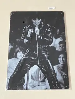 レトロ看板 Elvis Presley ブリキ看板