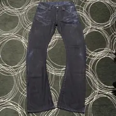 Buffalo bobs coating flare denim pants