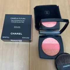 CHANEL CAMÉLIA FUTURA パウダーチークトリオ