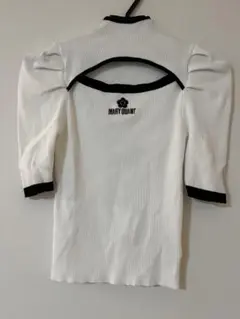 MARY QUANT パフスリーブ ハイネックニット