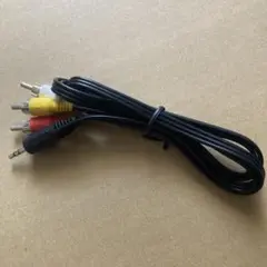 AVケーブル 3.5mmジャック RCAコネクタ