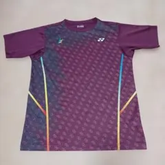 YONEX ゲームシャツ リンダンモデル ユニフォーム 総柄 L 数量限定
