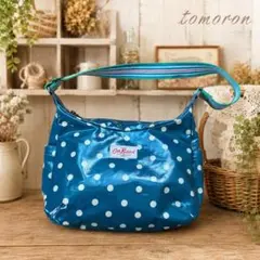 Cath Kidston ショルダーバッグ ドット柄 ブルーのサムネイル