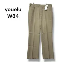 ［タグ付］ユーエル　ヒロタ　スラックス　ウエスト８４　ベージュ　Ｆ　オフィス