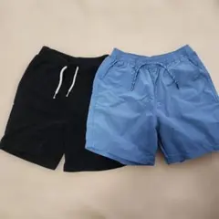 GU　120cm ハーフパンツ2枚セット