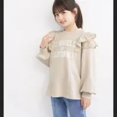 coca 肩フリル　Aライントレーナー