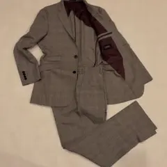 BURBERRY BLACK LABEL チェック柄ビジネススーツ