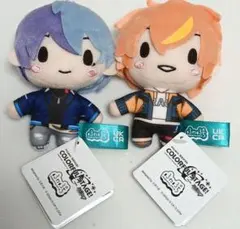 プロセカ ふわぷちマスコット ビビバス 2種セット 青柳冬弥・東雲彰人