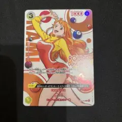 ナミ ワンピース ラウンドワン プロモーションカード - メルカリ