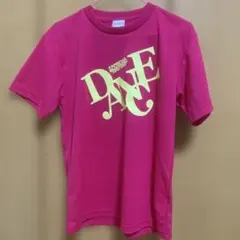ダンススクールTシャツ　セントラルスポーツkids 美品　ホットピンク　Sサイズ