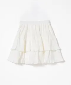 Honeys 裏地パンツ付ティアードスカート 新品未使用美品のサムネイル