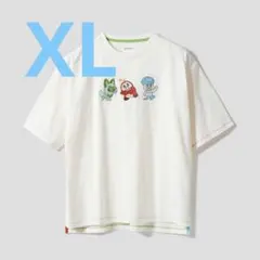 グラニフ　XL ポケモン　スカーレット　バイオレット　ピカチュウ　Tシャツ