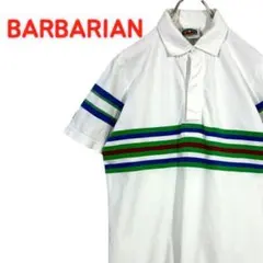 カナダ製 BARBARIANバーバリアン RUGBY S ラガーシャツ ラグビー