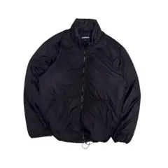 90s OLD UNIQLO パデットジャケット 中綿 ダウン 黒 テック 短丈