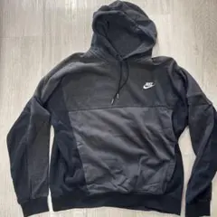 Nike セットアップ　グレーブラック フーディーL サイズ　スウェットMサイズ
