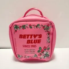 BETTY'S BLUE ポーチ　ショッパーみたいなコスメポーチ 【ポーチのみ】
