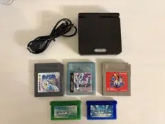 ゲームボーイアドバンス SP 本体とゲームソフト5本セットおまけ付き