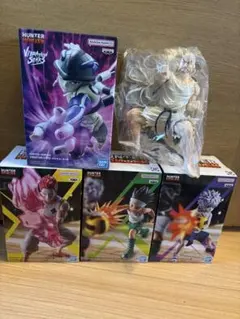 ハンターハンター　フィギュア　5点セット　HUNTER×HUNTER