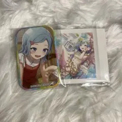 プロセカ　日野森雫　スクエア缶バッジ55A 特訓前