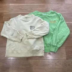 ユニクロ　しまむらトレーナー 120 2枚セット