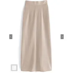 バック スリット タイト ロング スカート sm14 アイボリー GRL 新品