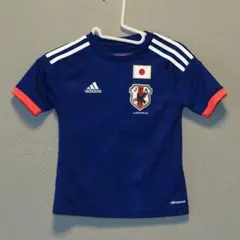 【美品】ジュニア130 adidas 日本代表 サッカーシャツ