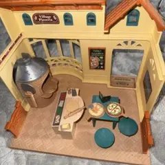 シルバニアファミリー 　村のピザ屋　シルバニア　おもちゃ　ままごと