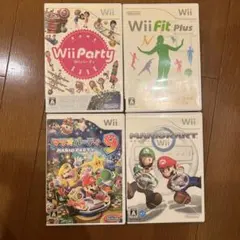 Wiiゲームソフト4本セット