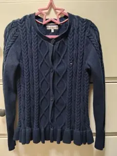 TOMMY HILFIGER ネイビー カーディガン 122