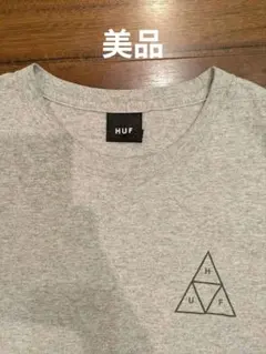 HUF Tシャツ グレー トライアングルロゴのサムネイル