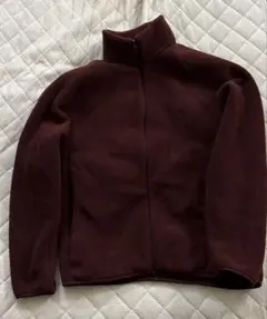 UNIQLO フリースジャケット 男女兼用Mサイズ　ワインレッド