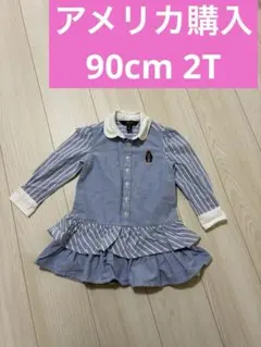 Ralph Lauren ベビー 半袖ワンピース　2T 90