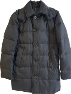 オリヒカ　 ブラック　ダウンコート フード付き
