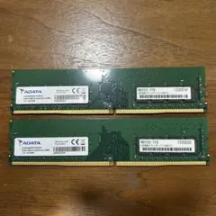 ADATA DDR4 2666 ECC DIMM 8GB×2枚セット ADATA DDR4 2666 ECC DIMM 8GB 2枚セット 【M-7】 - メルカリ