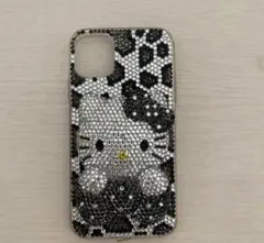 ヒョウ柄 キラキラ キティー iPhone11ケース