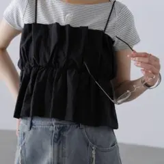 フリーズマート シャイニーキャミソールビスチェ フリル