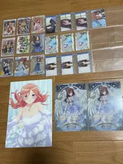 五等分の花嫁 中野三玖 キャラクターカード イラストボードなど 22枚セット