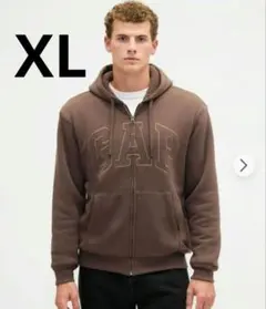 ブラウン パーカー