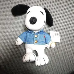 【未開封品】スヌーピー デニムぬいぐるみ